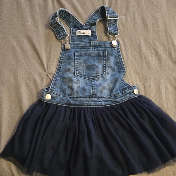 Epic Threads Blue Denim Overall Skirt - Picture 1 of 3